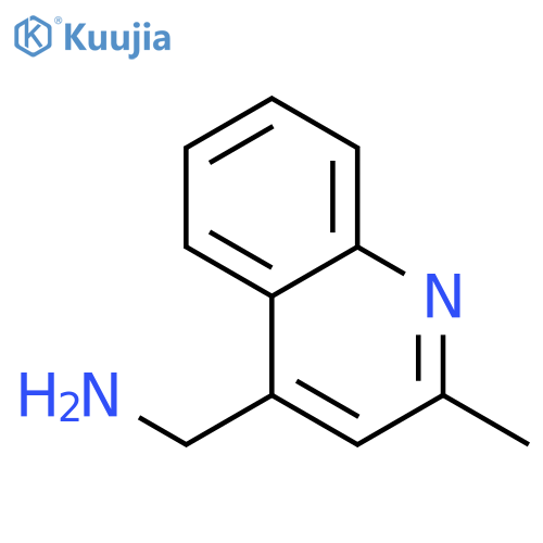 1-(2-methylquinolin-4-yl)methanamine structure