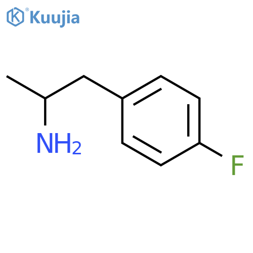 Benzeneethanamine, 4-fluoro-α-methyl-, (αS)- structure