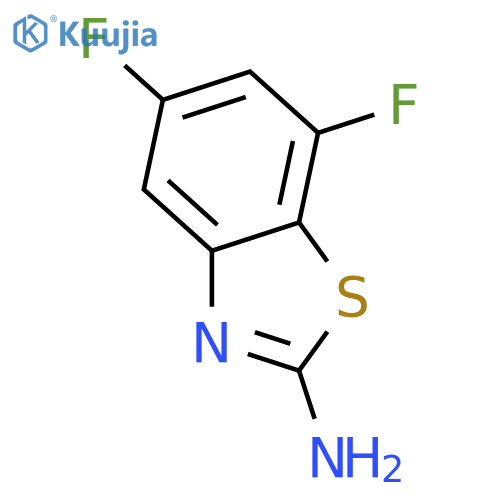 5,7-Difluorobenzo[d]thiazol-2-amine structure