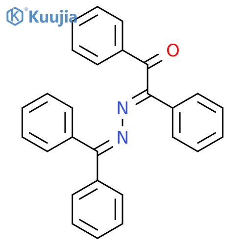 ETHANEDIONE, DIPHENYL-, MONO[(DIPHENYLMETHYLENE)HYDRAZONE] structure