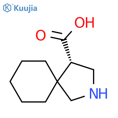 (4S)-2-azaspiro[4.5]decane-4-carboxylic acid structure