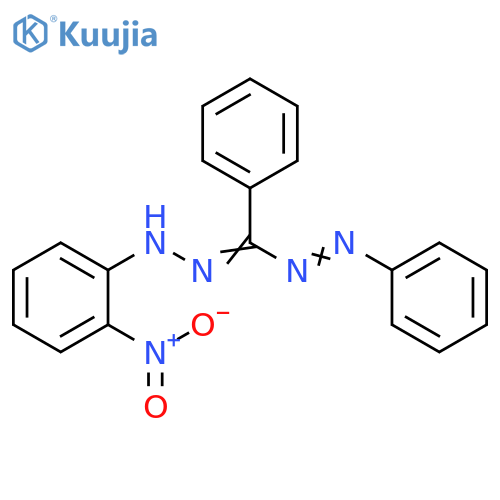 Diazene, [[(2-nitrophenyl)hydrazono]phenylmethyl]phenyl- structure