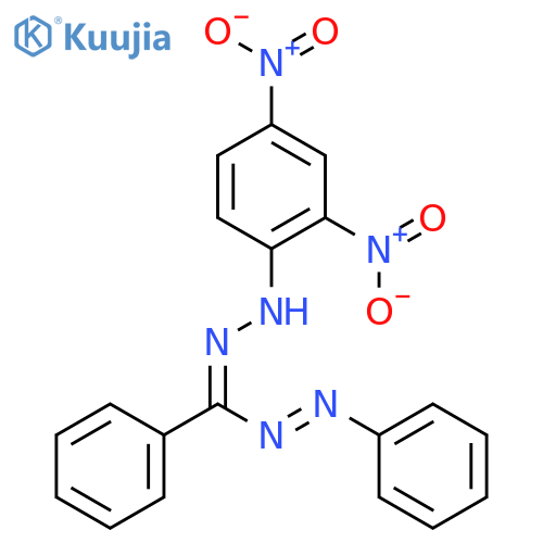 Diazene, [[(2,4-dinitrophenyl)hydrazono]phenylmethyl]phenyl- structure
