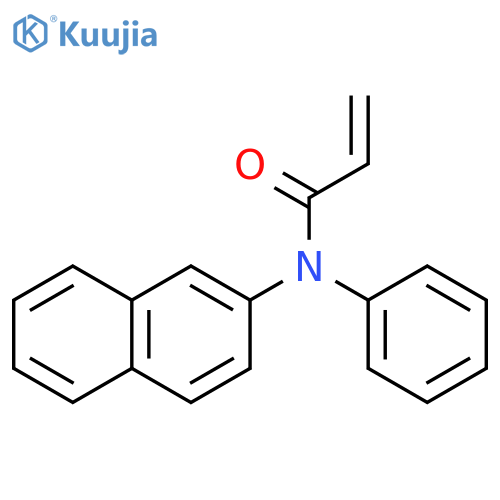 2-PROPENAMIDE, N-2-NAPHTHALENYL-N-PHENYL- structure