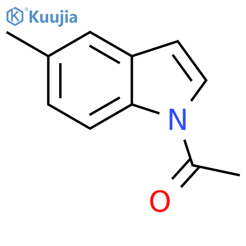 1H-Indole, 1-acetyl-5-methyl- structure