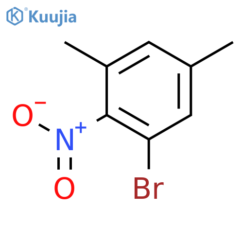 1-Bromo-3,5-dimethyl-2-nitrobenzene structure