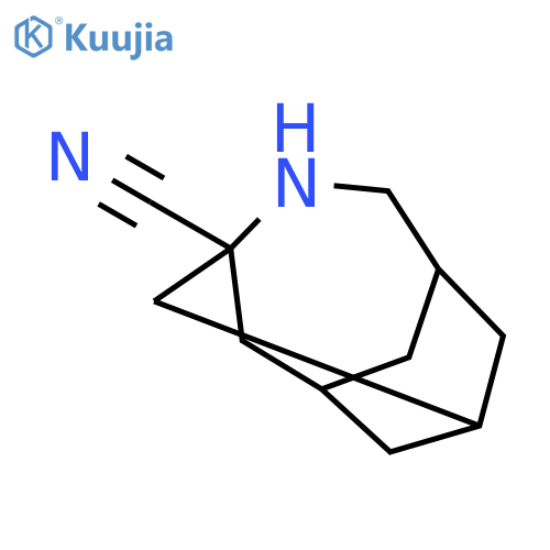 4-AZATRICYCLO[4.3.1.13,8]UNDECANE-3-CARBONITRILE structure