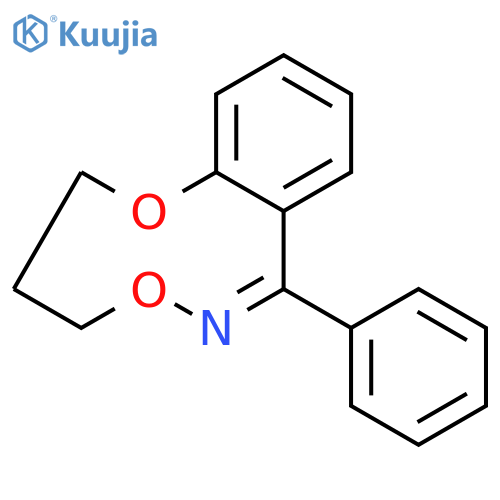 (6Z)-7-phenyl-3,4-dihydro-2H-1,5,6-benzodioxazonine structure