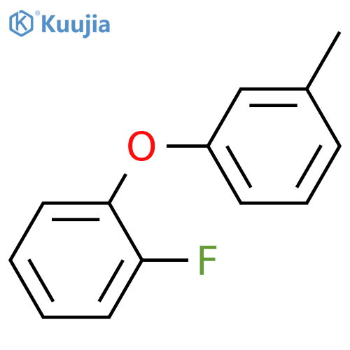m-(2-Fluorophenoxy)toluene structure