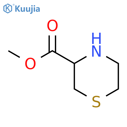 methyl thiomorpholine-3-carboxylate structure
