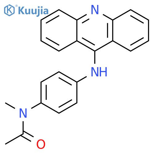 Acetamide, N-[4-(9-acridinylamino)phenyl]-N-methyl- structure