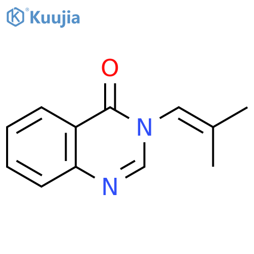 4(3H)-Quinazolinone, 3-(2-methyl-1-propenyl)- structure