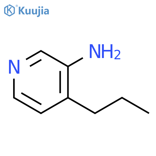 4-PROPYLPYRIDIN-3-AMINE structure