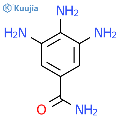 Benzamide, 3,4,5-triamino- structure