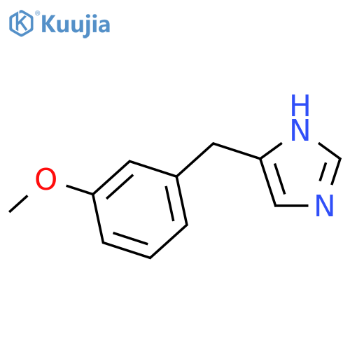 1H-IMIDAZOLE, 4-[(3-METHOXYPHENYL)METHYL]- structure