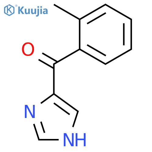 Methanone, 1H-imidazol-4-yl(2-methylphenyl)- structure