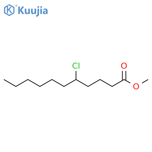 UNDECANOIC ACID, 5-CHLORO-, METHYL ESTER structure