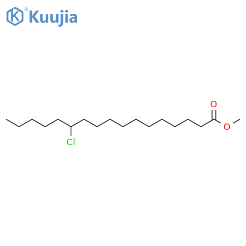 HEPTADECANOIC ACID, 12-CHLORO-, METHYL ESTER structure