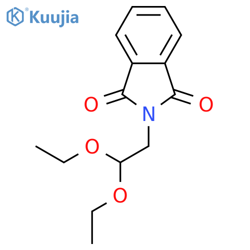 2-(2,2-Diethoxyethyl)isoindoline-1,3-dione structure
