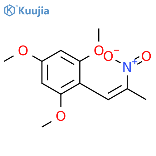 1-(2,4,6-TRIMETHOXYPHENYL)-2-NITROPROPENE structure
