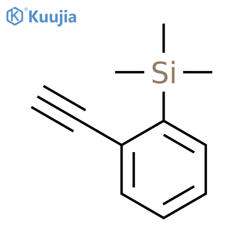 Benzene,1-ethynyl-2-(trimethylsilyl)- structure
