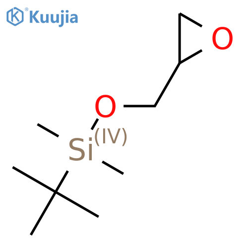 Oxirane,2-[[[(1,1-dimethylethyl)dimethylsilyl]oxy]methyl]- structure