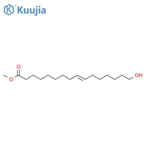 Methyl 16-hydroxyhexadec-9-enoate structure