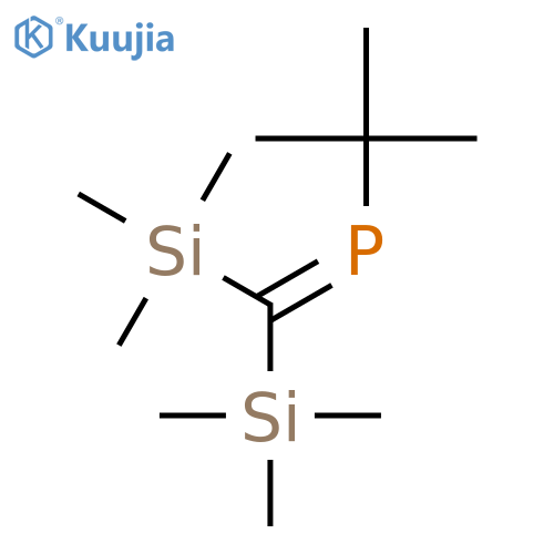Phosphine, [bis(trimethylsilyl)methylene](1,1-dimethylethyl)- structure