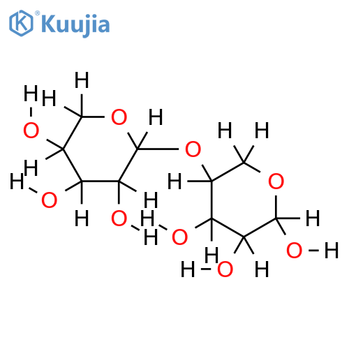 4-O-alpha-D-Xylopyranosyl-D-xylose structure