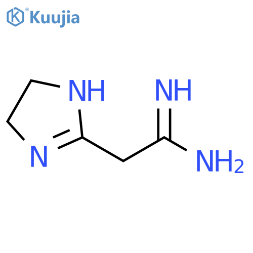 1H-Imidazole-2-ethanimidamide,4,5-dihydro- structure