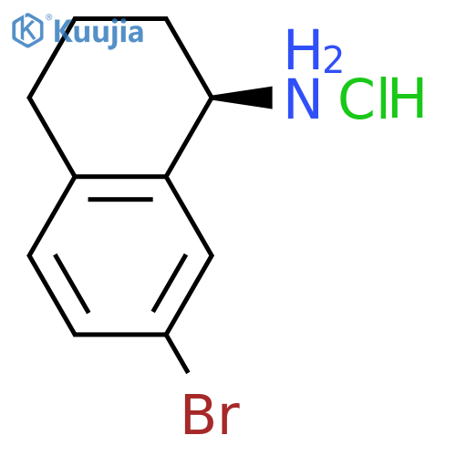 (R)-7-Bromo-1,2,3,4-Tetrahydro-Naphthalen-1-Ylamine Hydrochloride structure