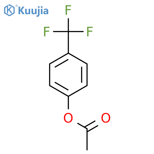 4-(Trifluoromethyl)phenyl acetate structure