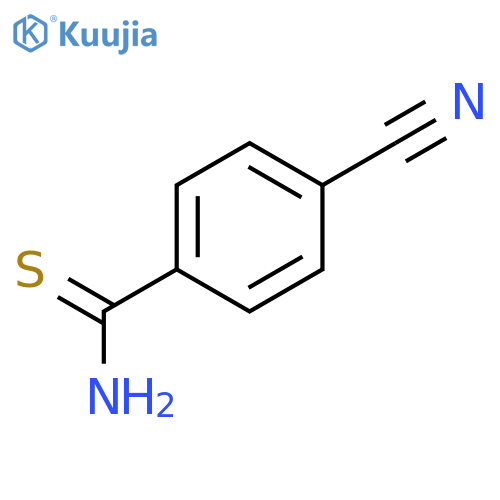 4-cyanobenzene-1-carbothioamide structure
