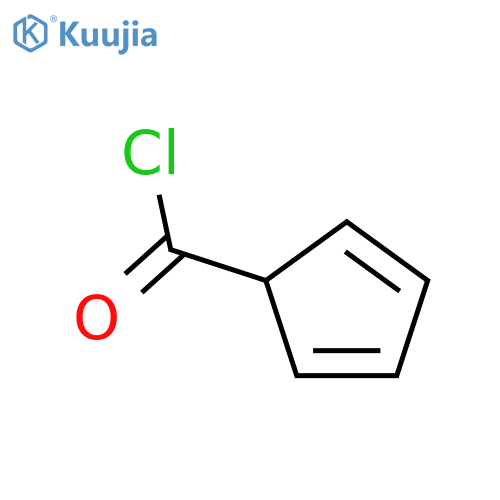 cyclopentadiene-5-carbonyl chloride structure