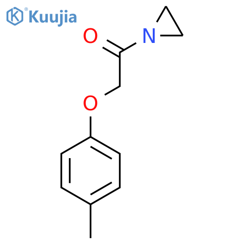 Ethanone,1-(1-aziridinyl)-2-(4-methylphenoxy)- structure
