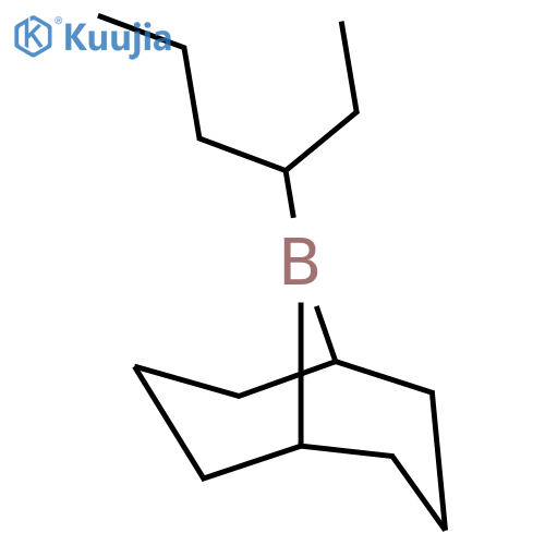 9-Borabicyclo[3.3.1]nonane, 9-(1-ethylbutyl)- structure