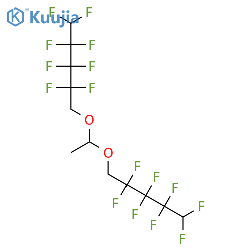 PENTANE, 1,1'-[ETHYLIDENEBIS(OXY)]BIS[2,2,3,3,4,4,5,5-OCTAFLUORO- structure