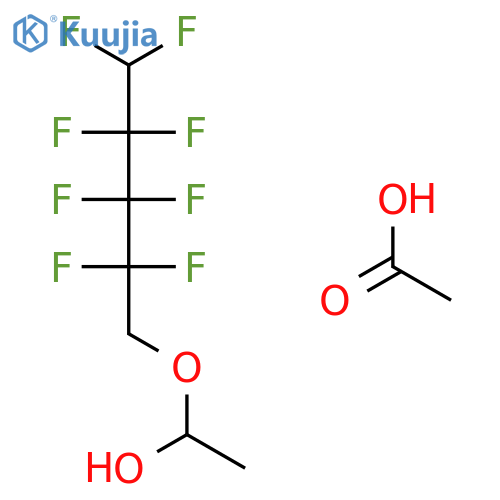 Ethanol, 1-[(2,2,3,3,4,4,5,5-octafluoropentyl)oxy]-, acetate structure