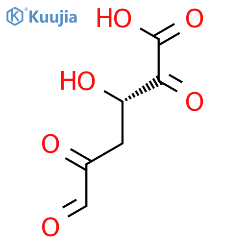 HEXANOIC ACID, 3-HYDROXY-2,5,6-TRIOXO-, (S)- structure