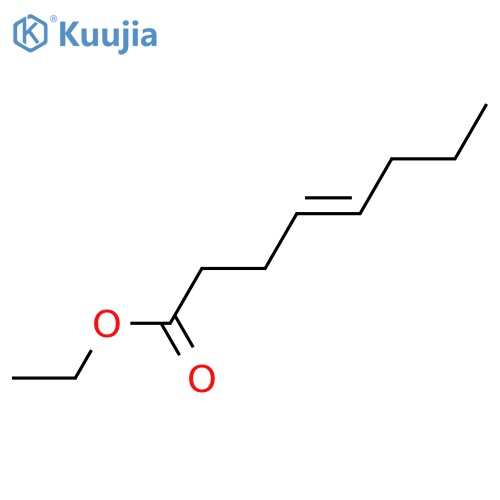 4-Octenoic acid, ethylester, (4E)- structure