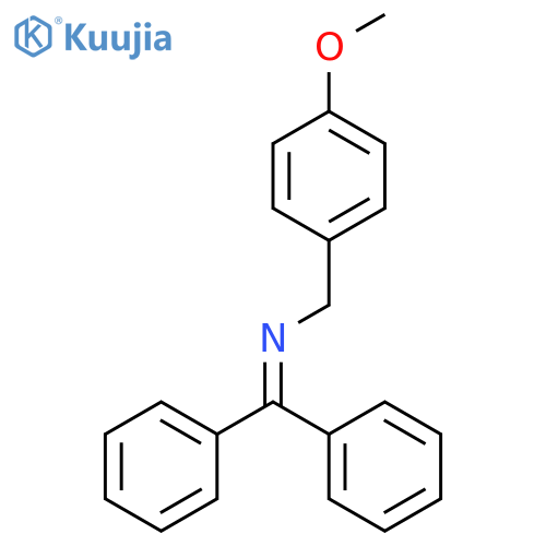 BENZENEMETHANAMINE, N-(DIPHENYLMETHYLENE)-4-METHOXY- structure