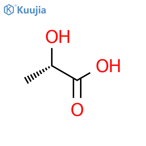 L-Lactic acid structure