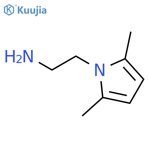 1H-PYRROLE-1-ETHANAMINE, 2,5-DIMETHYL- structure