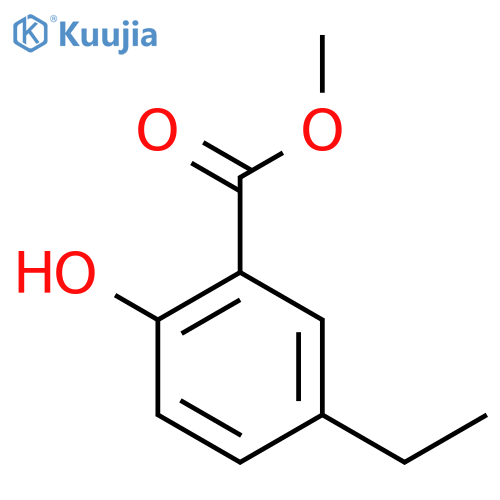 methyl 5-ethyl-2-hydroxybenzoate structure