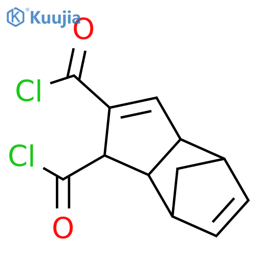 4,7-Methano-1H-indenedicarbonyl dichloride, 3a,4,7,7a-tetrahydro- structure