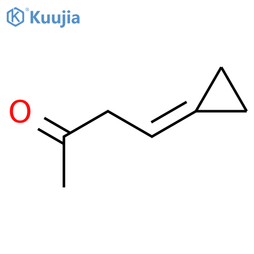 2-Butanone,4-cyclopropylidene- structure