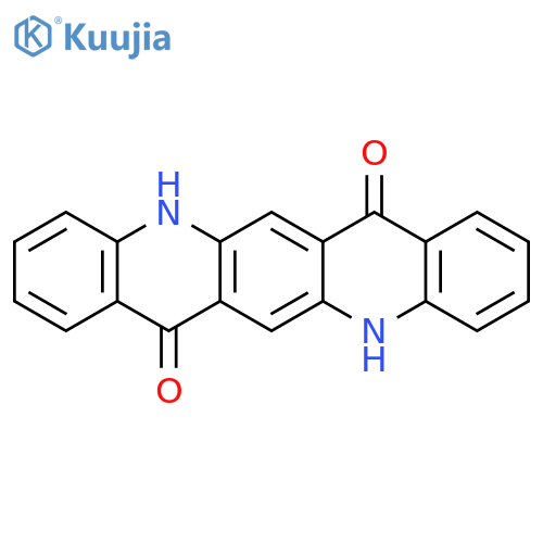5,12-dihydroquino[2,3-b]acridine-7,14-dione structure