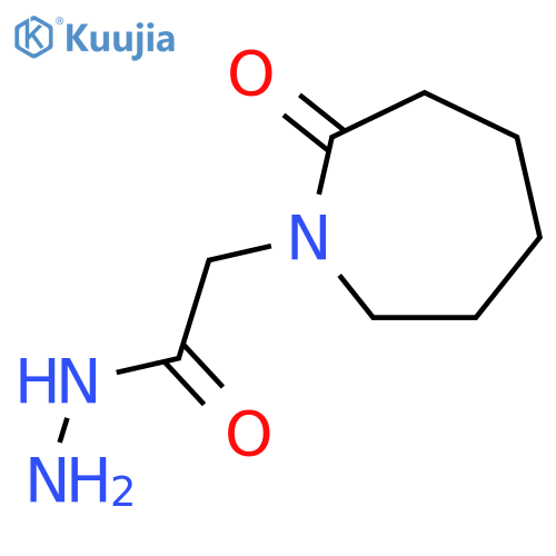 2-(2-oxoazepan-1-yl)acetohydrazide structure