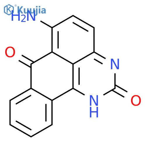 1H-BENZO[E]PERIMIDINE-2,7-DIONE, 6-AMINO- structure