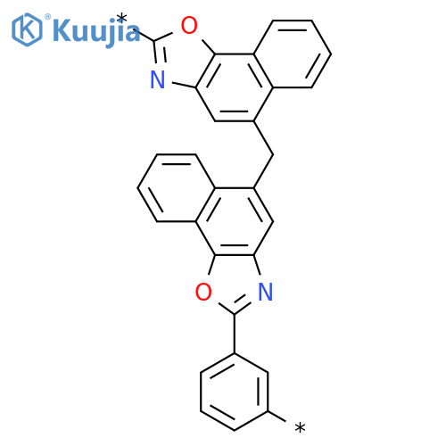 Poly(naphth[2,1-d]oxazole-2,5-diylmethylenenaphth[2,1-d]oxazole-5,2-diyl-1,3-phenylene) structure